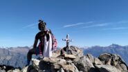   Piccola croce al Sasso Canale.