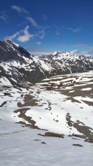 Pianoro superiore dove inizia la neve 