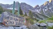 Inizio del sentiero dietro il Rif.Lissone.