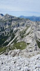 Dalla vetta l’ultimo bollo della normale