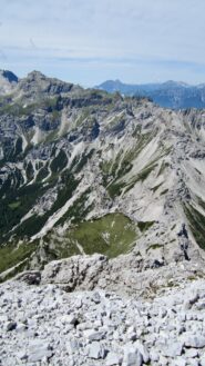 Dalla vetta l’ultimo bollo della normale