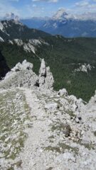 Sentiero su prato pensile