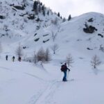 In prossimità della Sella Revelli