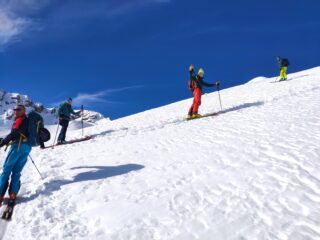 L'allegra compagnia, prossimi all'arrivo