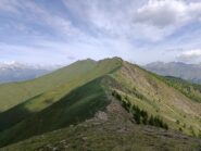 La cresta dalla Cima Ventosa 
