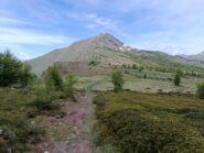 Discesa verso Colla Rossa 