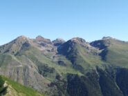 Capelet Superieur , Cime du Diable , Grand Capelet , Macruera e Bego da Pointe des Trois Communes