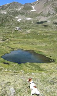 In vista del rifugio 