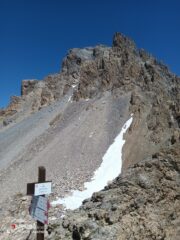 Al colle Feuillas: l'Oronaye...