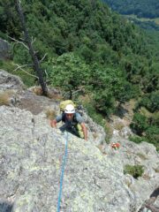 Capu impegnato sul quinto tiro
