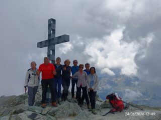 gruppo in cima