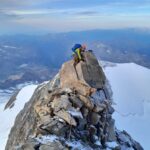 Fine della cresta Sella