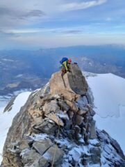 Fine della cresta Sella