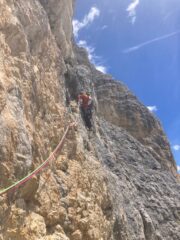 Sul passaggio di VI del quarto tiro