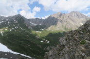 al centro della foto il Frassati dal colletto