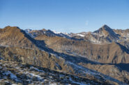 Alta Valchiusella e mnti della val Soana. A dx il Marzo