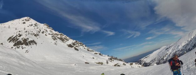 La val Corsaglia vista dall'alto