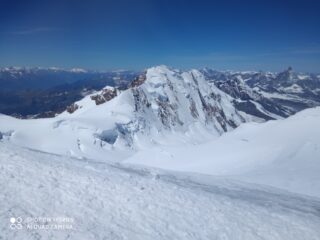 Lyskamm visti dalla punta Gnifetti