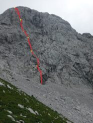 Schizzo indicativo della via