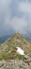 Sulla seconda punta guardando verso la prima