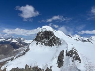 il Breithorn dalla cime del Piccolo Cervino: wow!