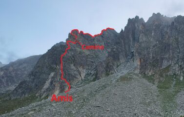 Prima parte della cresta