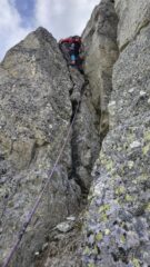 Ultimo tratto più impegnativo su Trekkinella