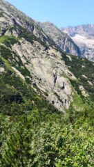 La parete della via