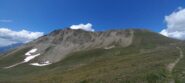 Il Mont Froid, da un po' prima del Col del Sollieres