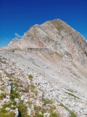la cima di Fremamorta  dal  Colle 