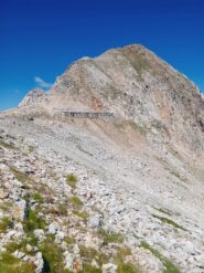 la cima di Fremamorta  dal  Colle 