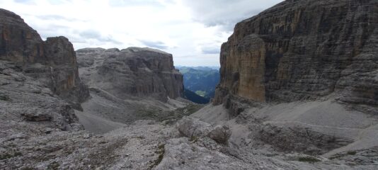 La Val Lasties, percorsa in discesa