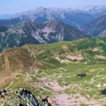 vista sul Colle della Lombarda e Laghi dell'Orgials 