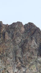 Cima Argentera vista dal passo