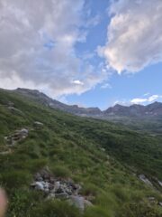 La cresta vista dal rifugio