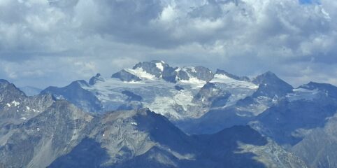 Il Gran paradiso dalla vetta