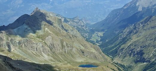 Il Vallone di Clavalité con il Lago Lavodilec