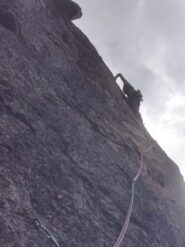Salita su L7 (6b+) fisica!