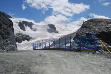 L’arrivo al Colle del Teodulo