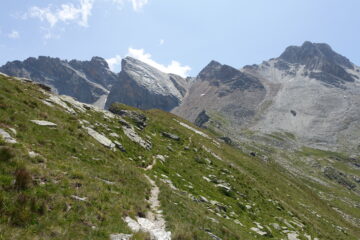 Il panorama dalla costa sturana
