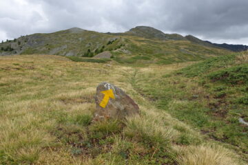Verso il monte Fetita il percorso è chiaro