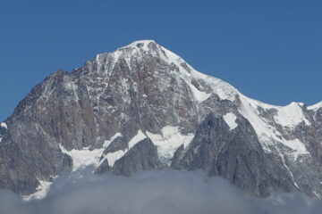 Zoom sul Monte Bianco