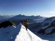 arrivo in cima