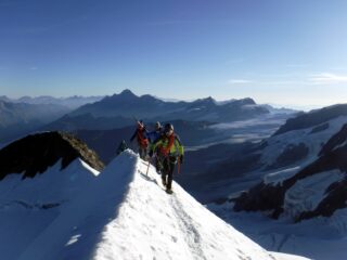 arrivo in cima