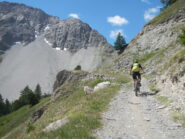 parte alta della salita