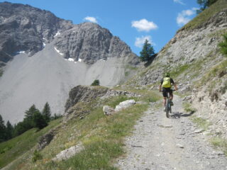 parte alta della salita