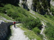 parte alta della salita