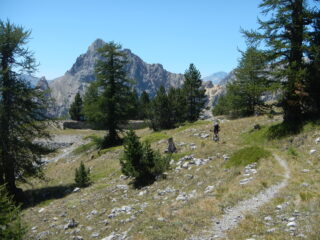 il sentiero termina su un ottimo punto panoramico 