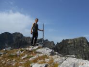 In vetta tra Rocca dell'Abisso e Frisson