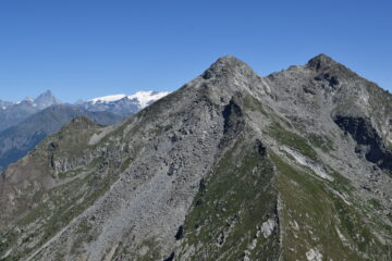 Dalla punta Cervino, Breithorn e Dame di Challant